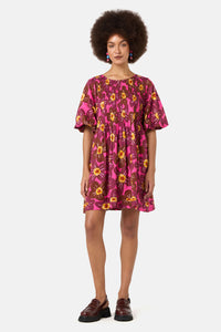 Gorman - Flowerful Smock Dress - print