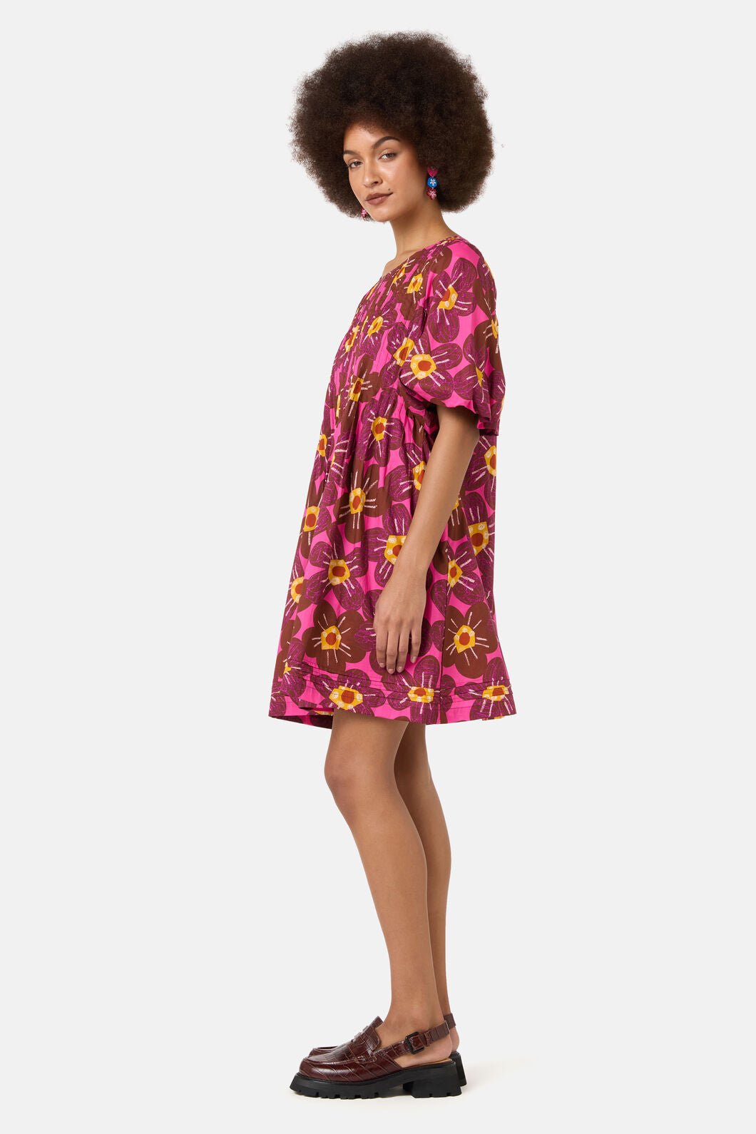 Gorman - Flowerful Smock Dress - print