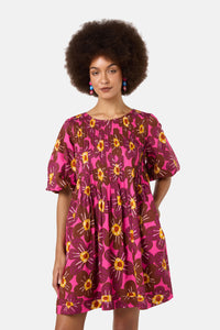 Gorman - Flowerful Smock Dress - print