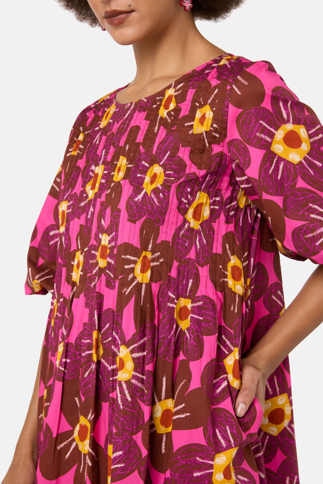 Gorman - Flowerful Smock Dress - print