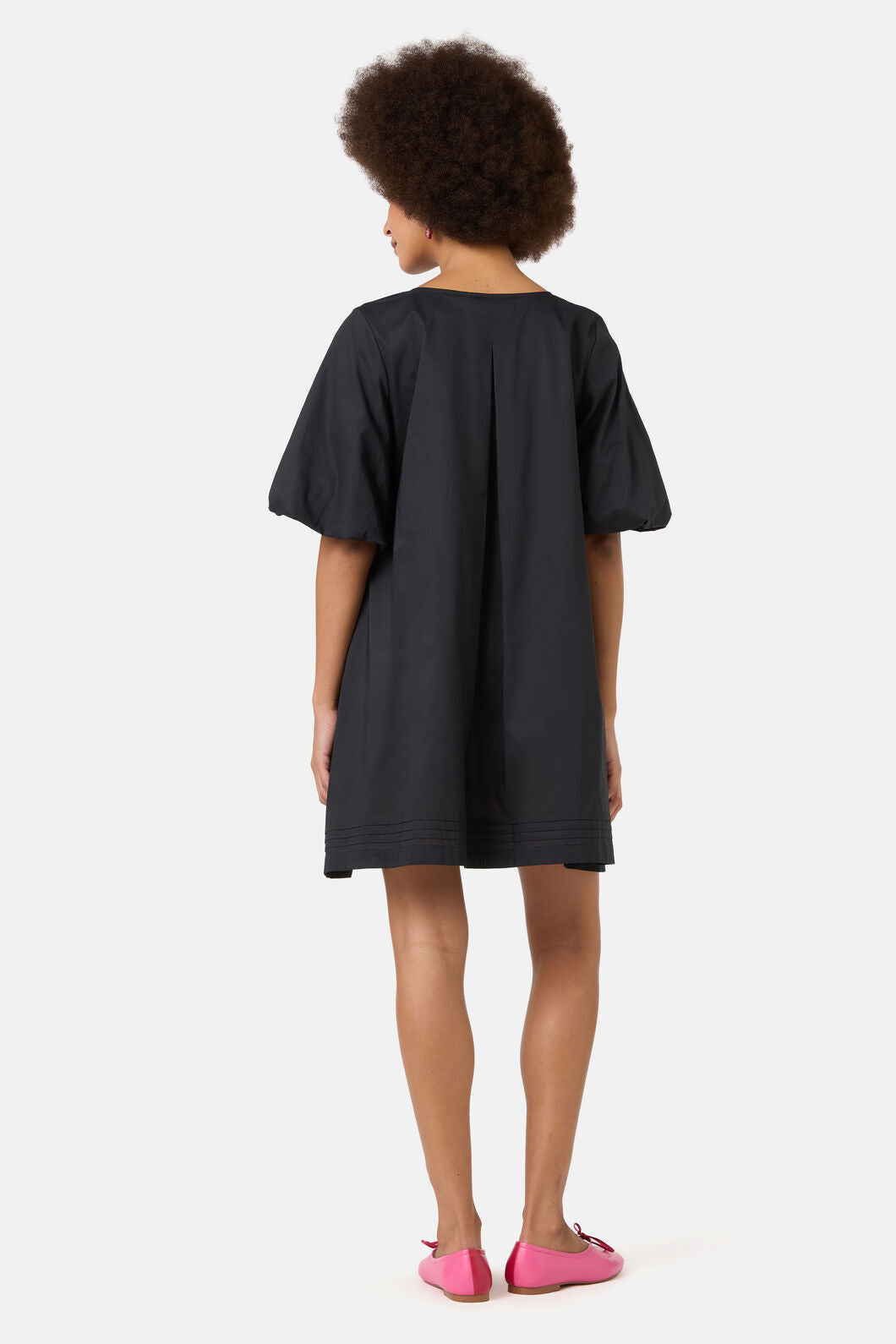 Gorman - Willa Organic Smock Dress - black