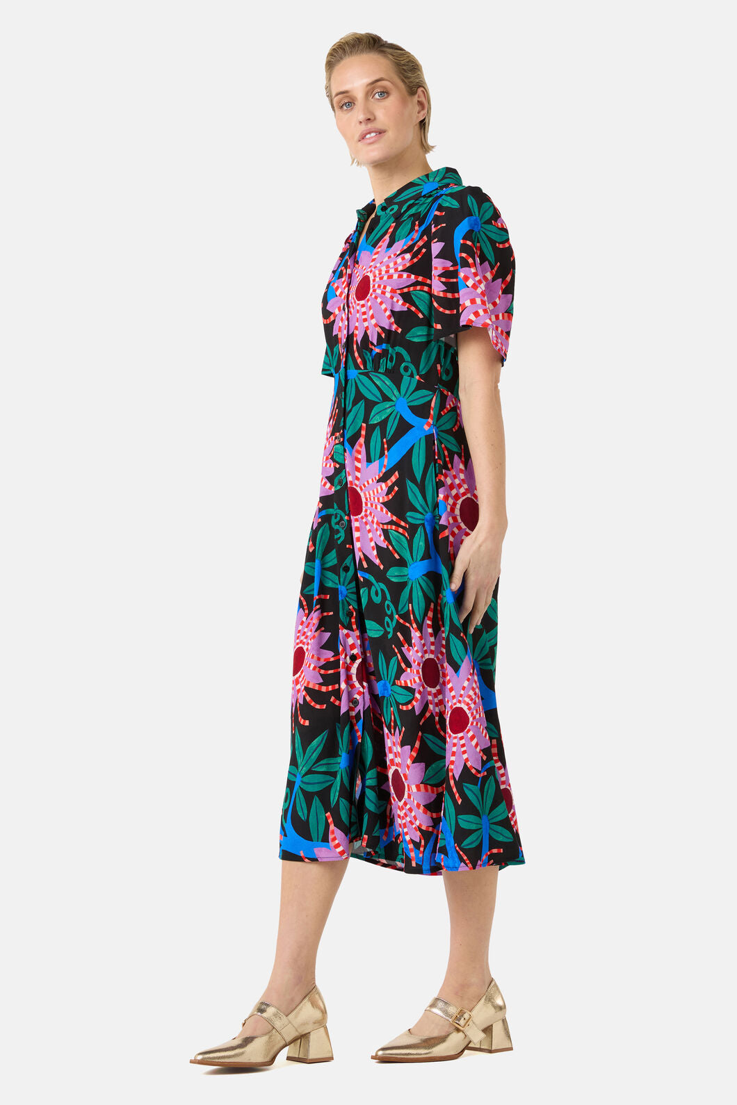 Gorman - Passion Flower Shirt Dress - print