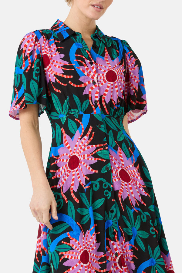 Gorman - Passion Flower Shirt Dress - print