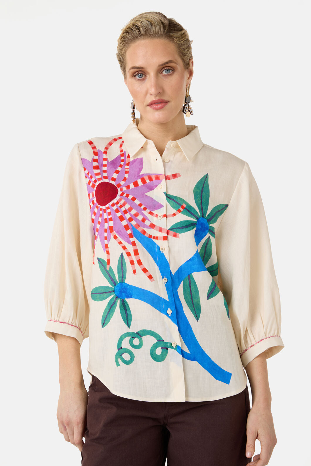 Gorman - Passion Flower Shirt - print