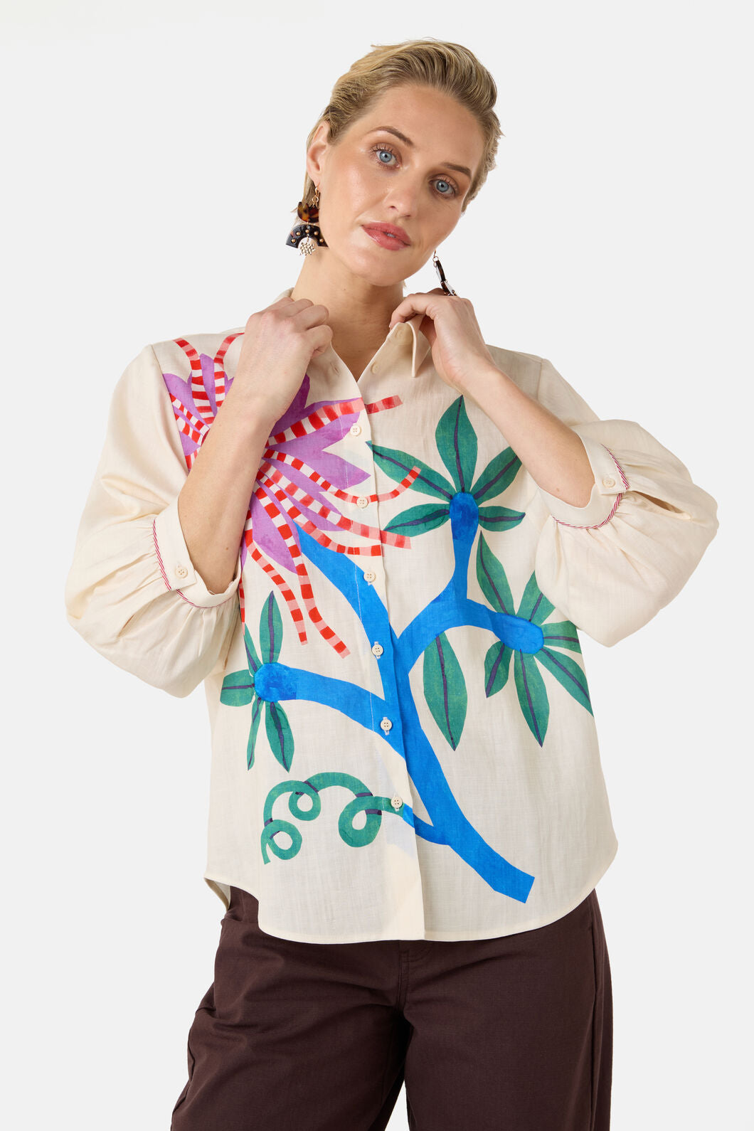 Gorman - Passion Flower Shirt - print
