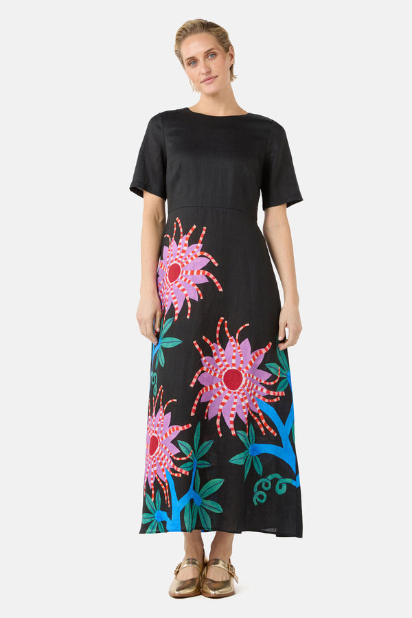 Gorman - Passion Flower Long Dress - print
