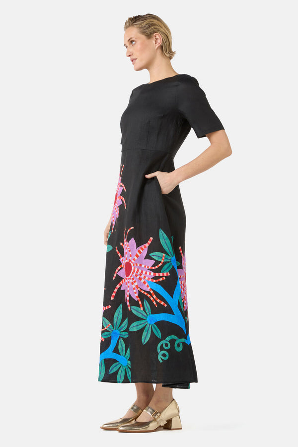Gorman - Passion Flower Long Dress - print