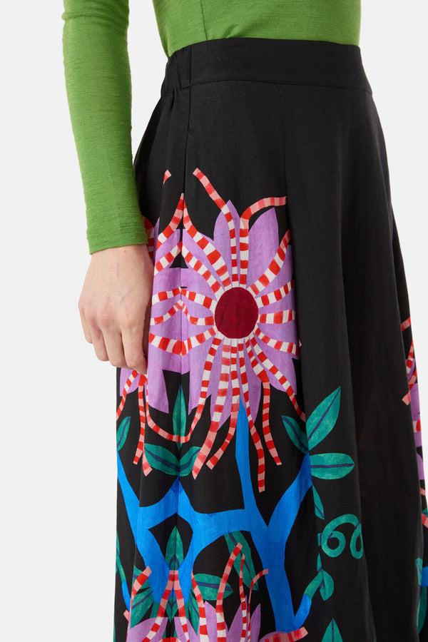 Gorman - Passion Flower Skort - print