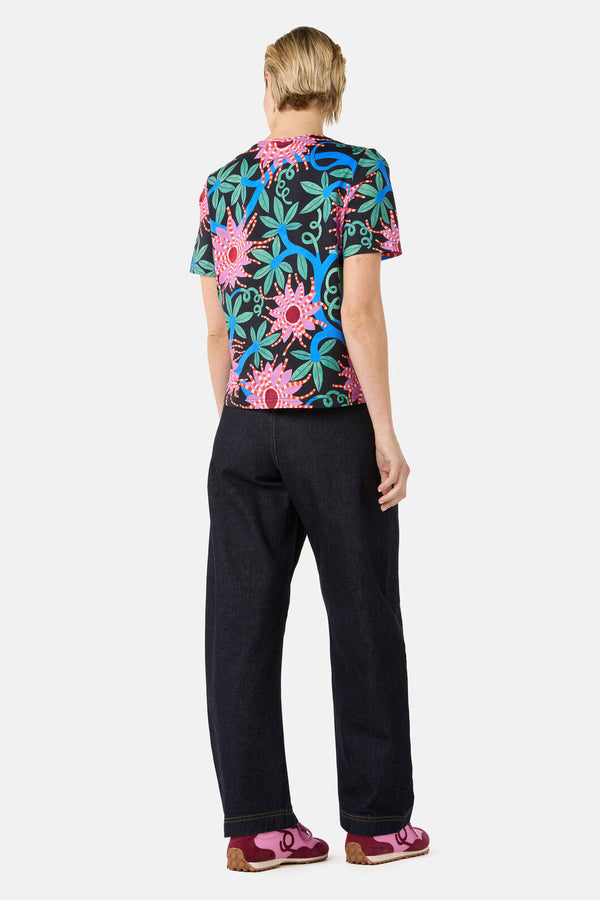 Gorman - Passion Flower Classic Tee - print