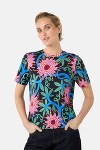 Gorman - Passion Flower Classic Tee - print