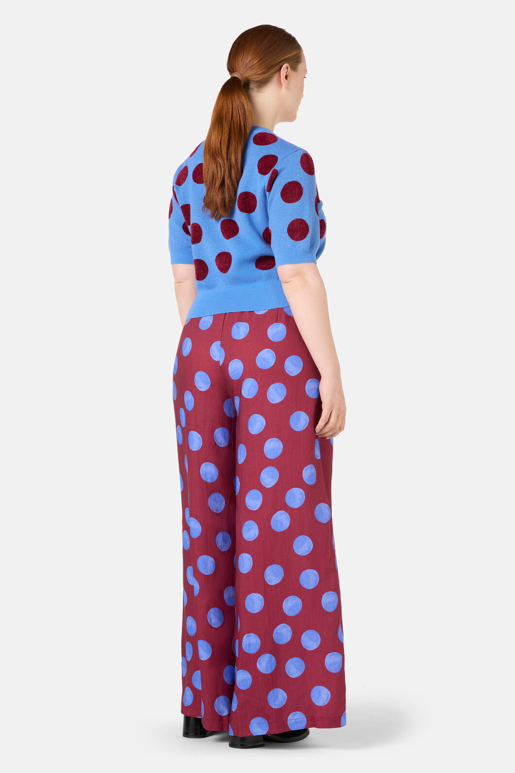 Gorman - On The Dot Knit Top - blue