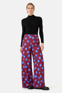 Gorman - On The Dot Wide Pants - wine