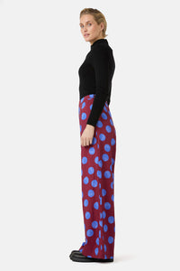 Gorman - On The Dot Wide Pants - wine