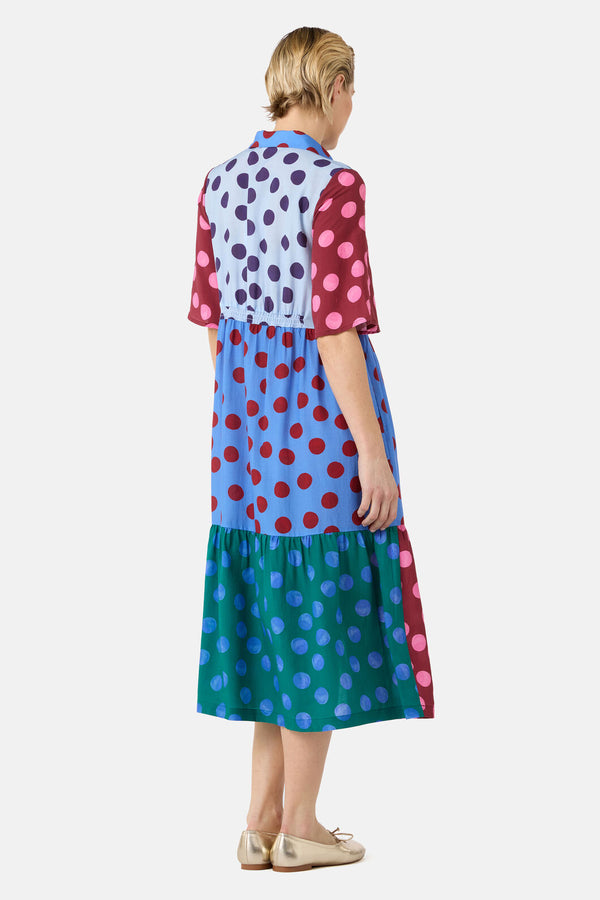 Gorman - On The Dot Spliced Dress - print