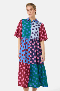 Gorman - On The Dot Spliced Dress - print