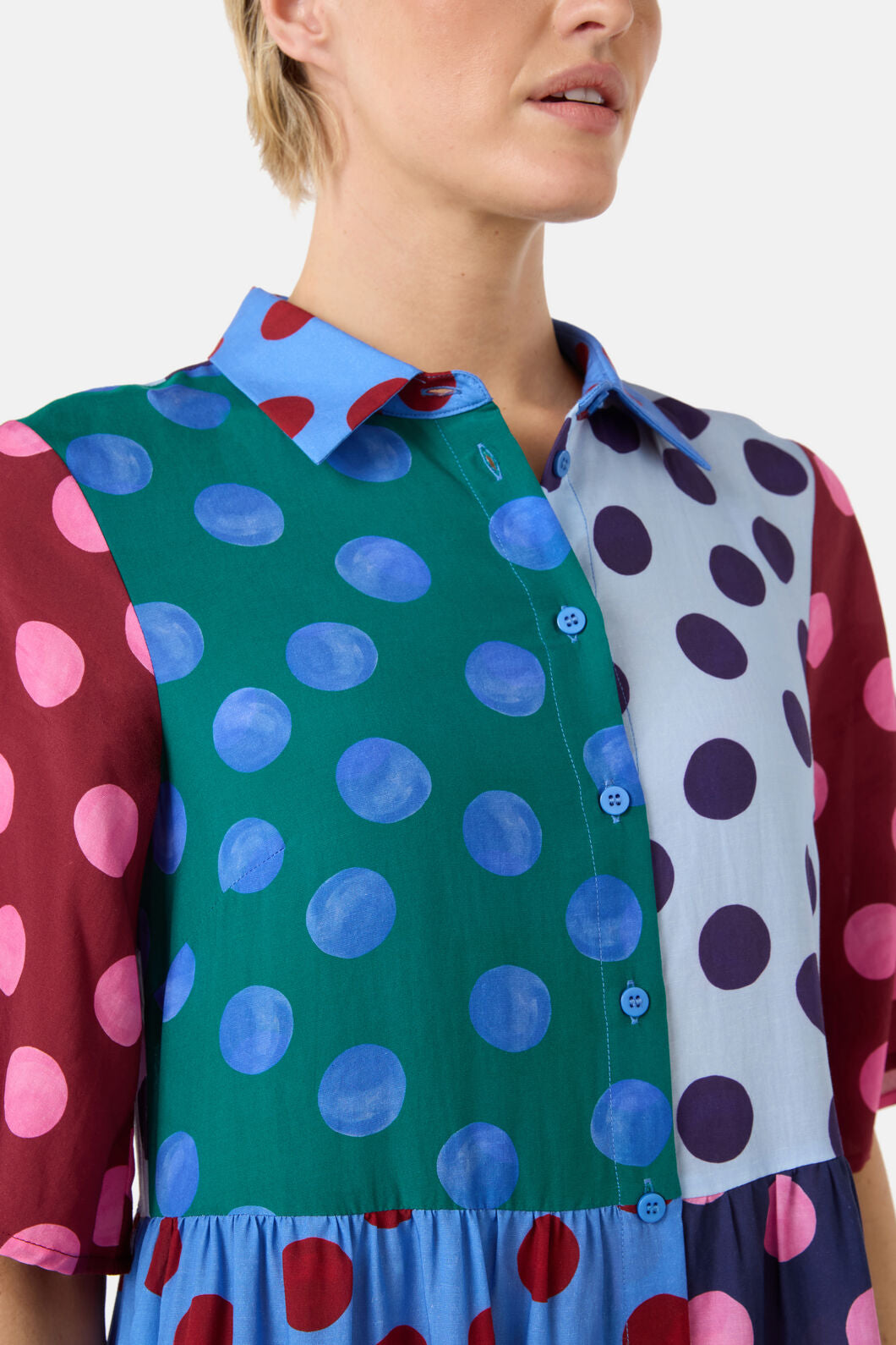 Gorman - On The Dot Spliced Dress - print