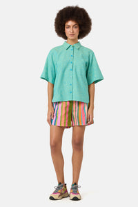 Gorman - Raw Coast Oversized Shirt - turquoise