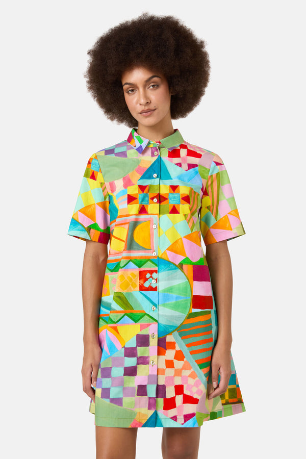 Gorman - Sunspill Shirt Dress - print
