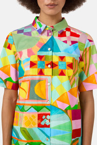 Gorman - Sunspill Shirt Dress - print