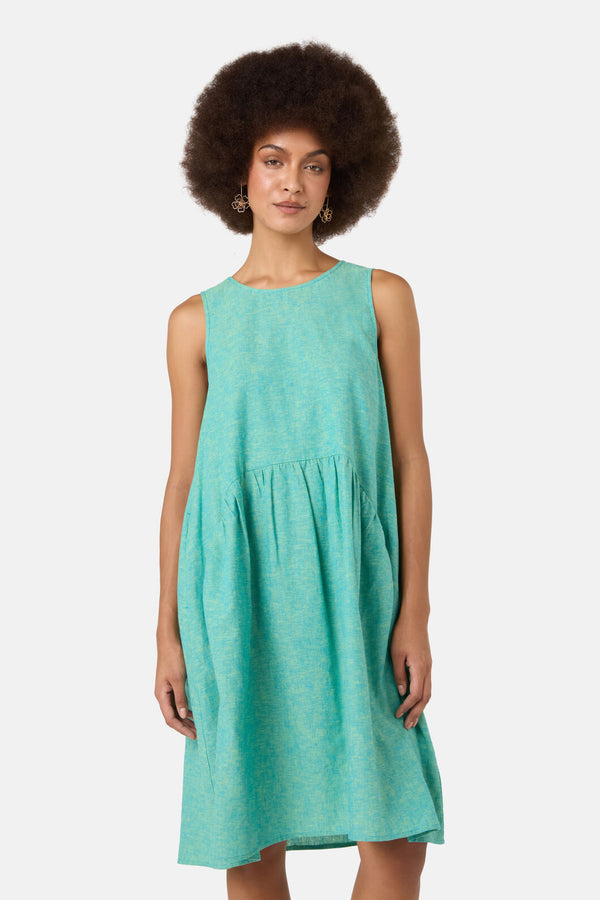 Gorman - Raw Coast Dahlia Dress - turquoise