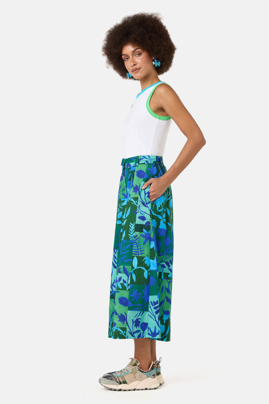 Gorman - Petal Patch Skort - print