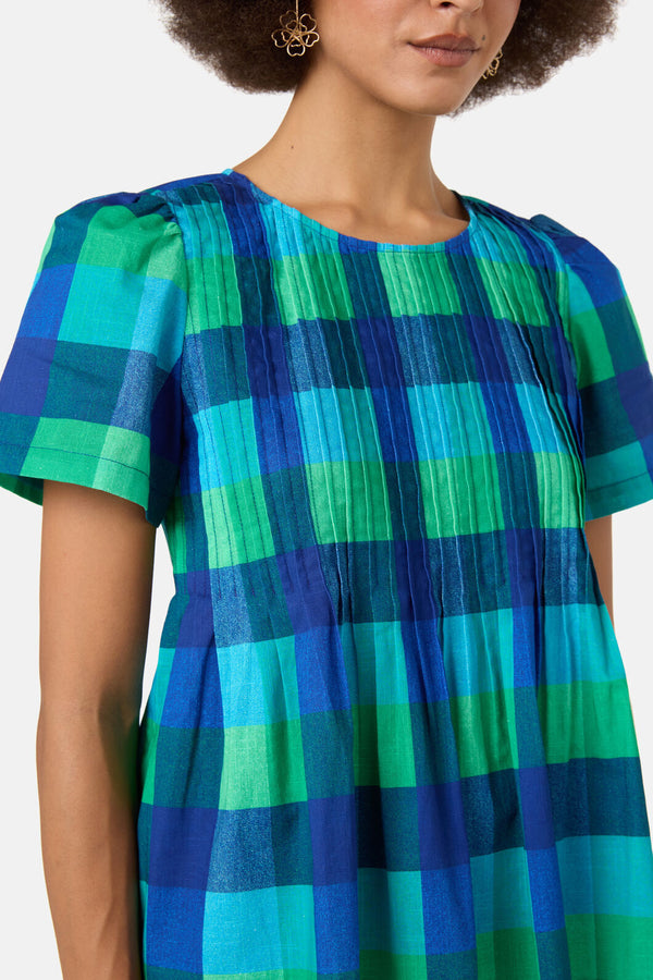Gorman - Petal Patch Check Top - check