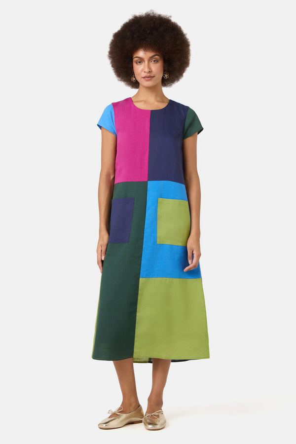 Gorman - Patch Midi Dress - multi