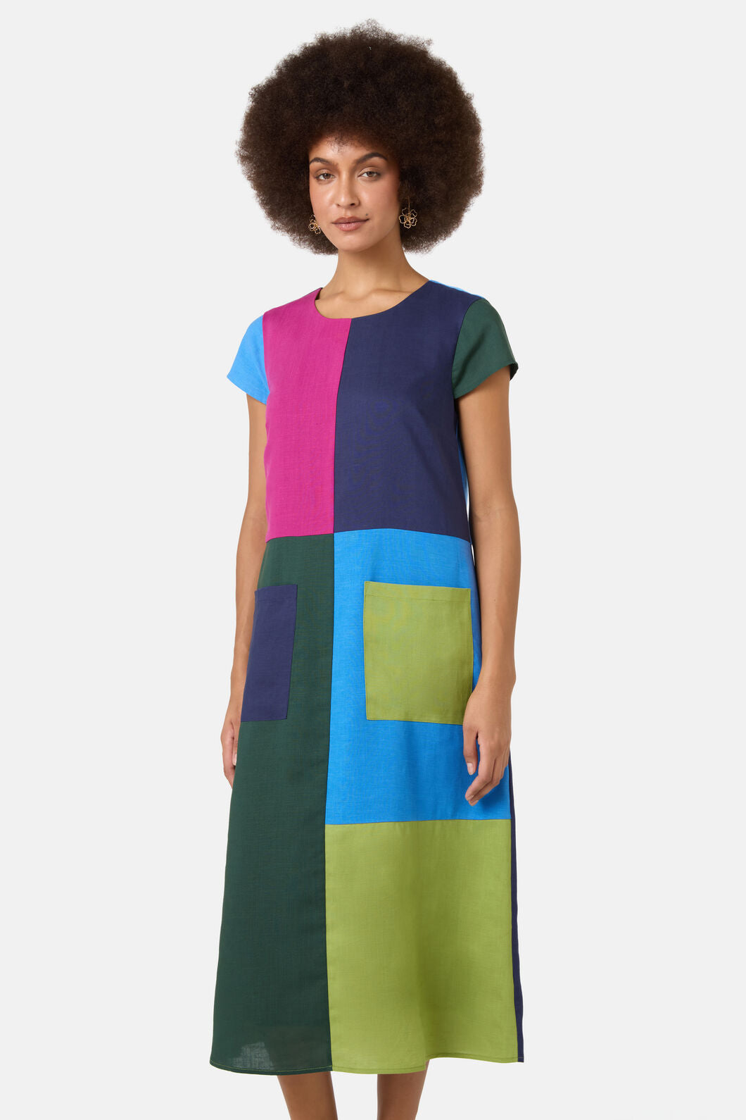 Gorman - Patch Midi Dress - multi