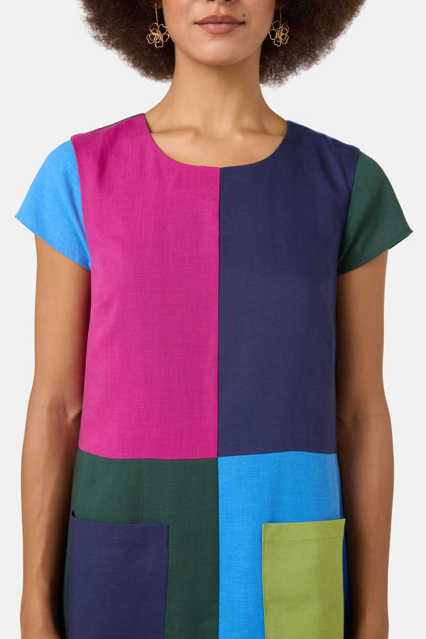 Gorman - Patch Midi Dress - multi