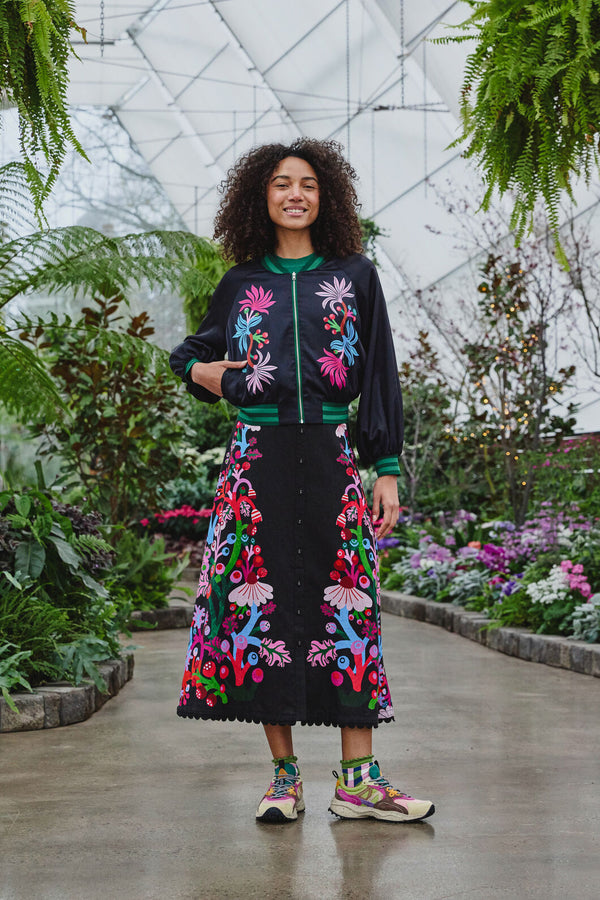 Gorman - Wild Garden Bomber Jacket - print