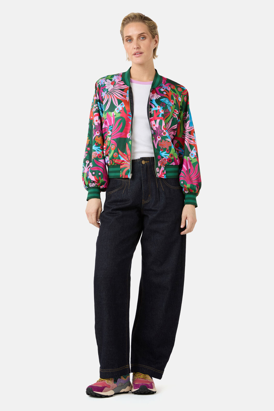 Gorman - Wild Garden Bomber Jacket - print
