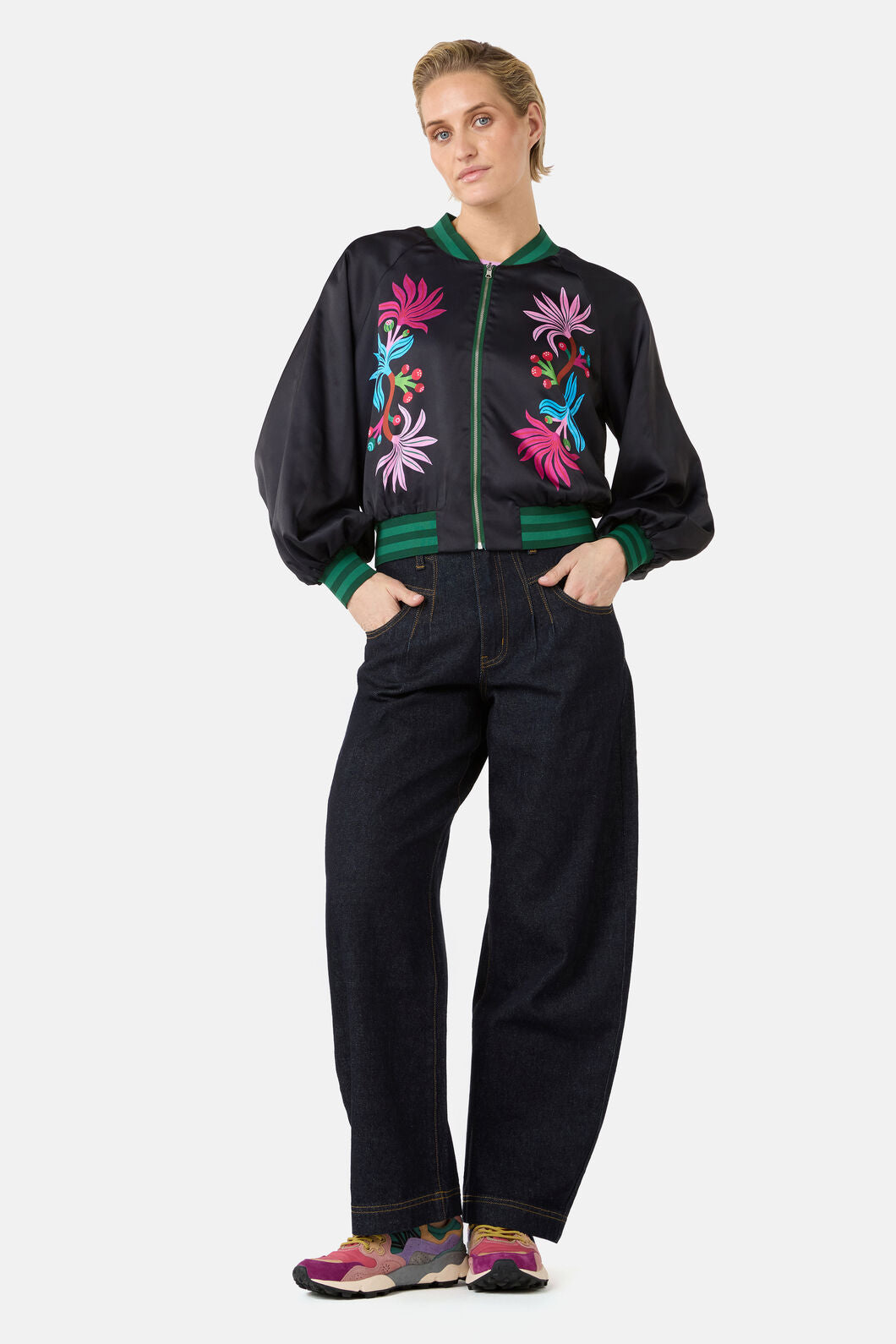 Gorman - Wild Garden Bomber Jacket - print