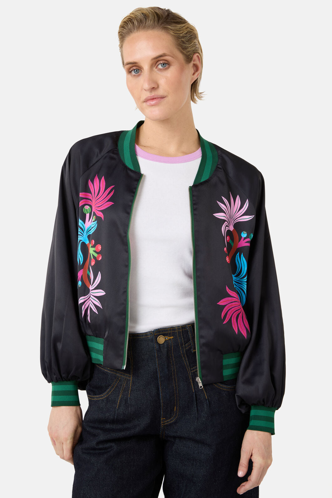 Gorman - Wild Garden Bomber Jacket - print