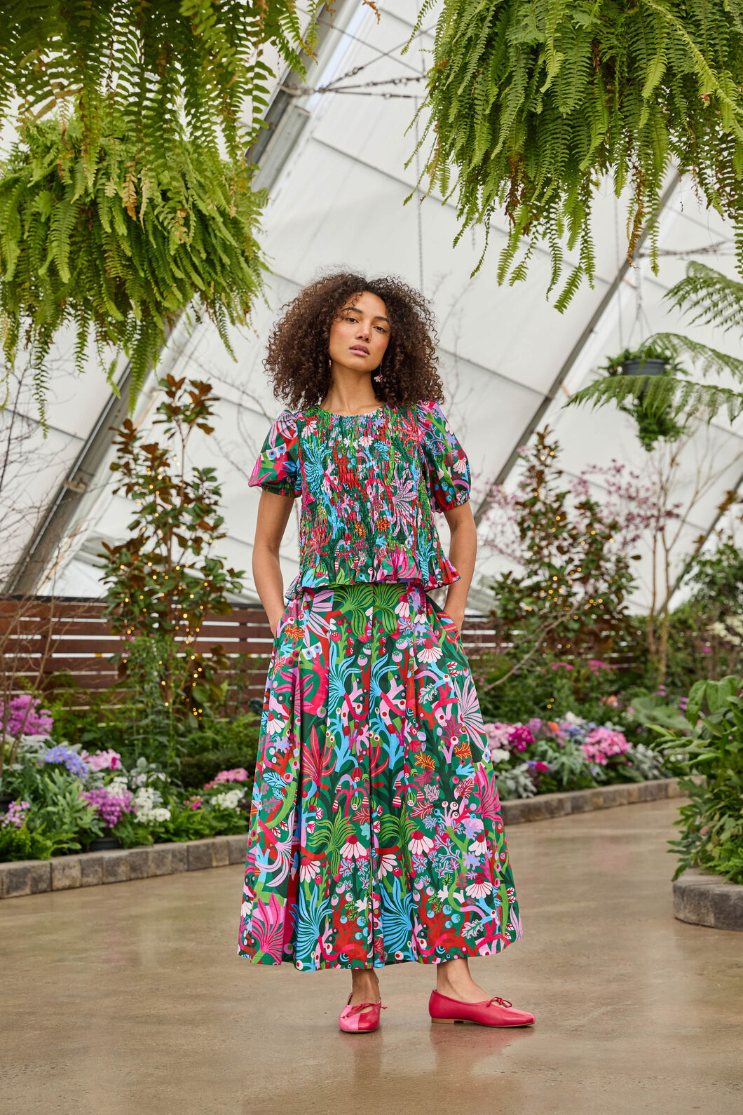 Gorman - Wild Garden Culotte - print