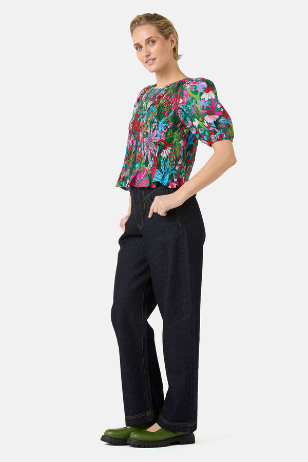 Gorman - Wild Garden Top - print