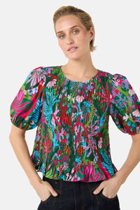 Gorman - Wild Garden Top - print