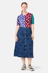 Gorman - On The Dot Print Fitted Tee - print