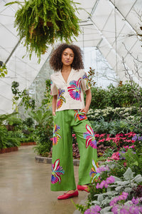 Gorman - Orchid Print Pant - print