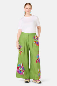 Gorman - Orchid Print Pant - print