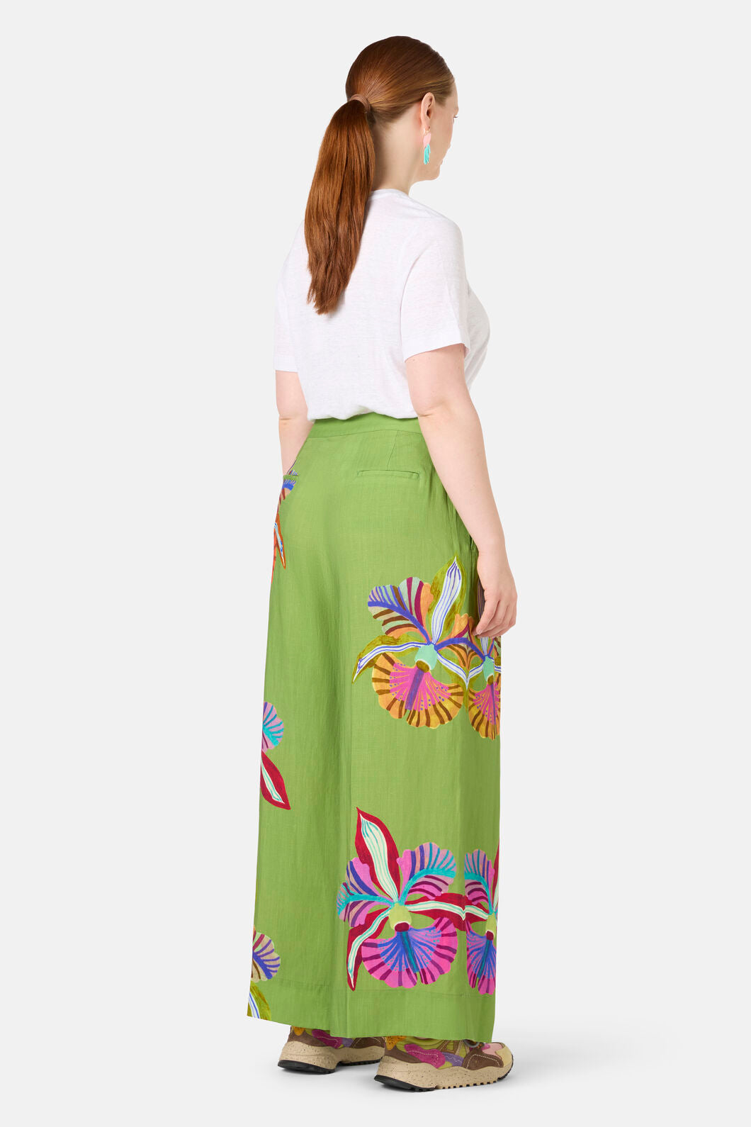 Gorman - Orchid Print Pant - print