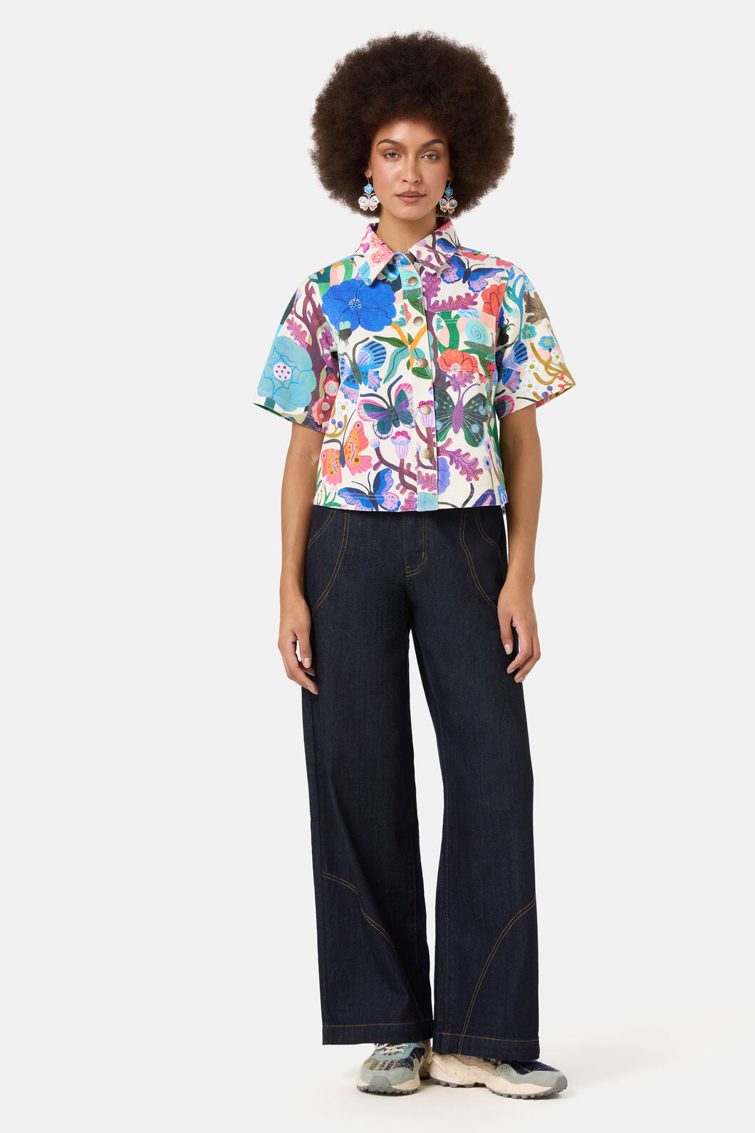 Gorman - Mariposa Denim Shirt - print