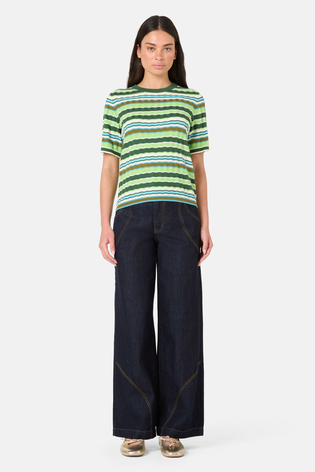 Gorman - Sporty Spice Knit Top - green