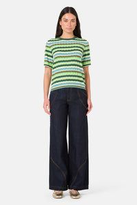 Gorman - Sporty Spice Knit Top - green