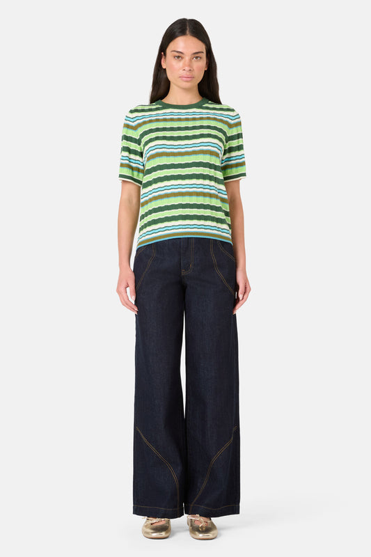 Gorman - Sporty Spice Knit Top - green