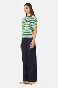 Gorman - Sporty Spice Knit Top - green