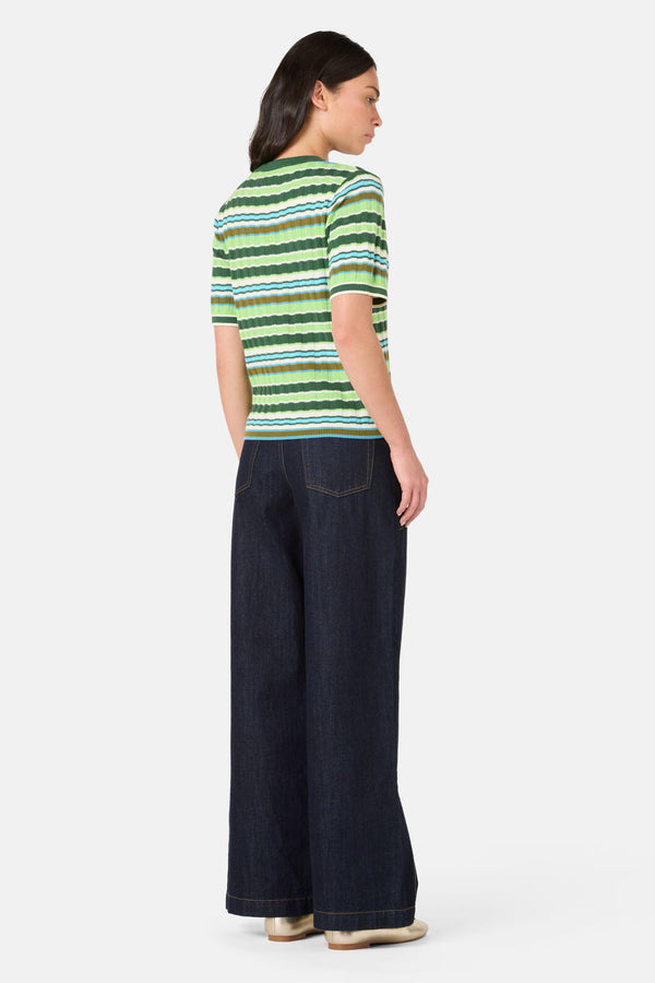 Gorman - Sporty Spice Knit Top - green