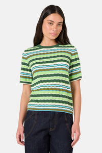 Gorman - Sporty Spice Knit Top - green