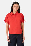 Gorman - Calliope Cotton Shirt - mandarin