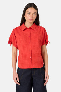 Gorman - Calliope Cotton Shirt - mandarin