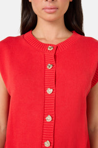Gorman - Polo Club Knit Tank - mandarin